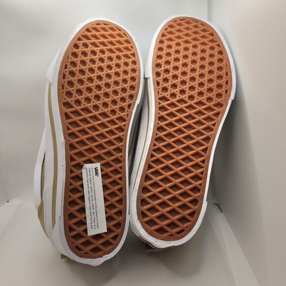 VANS Knu Stack Platform Shoe Nostalgia Cornstalk Women's 7.5 Puffy Tongue - Picture 12 of 12